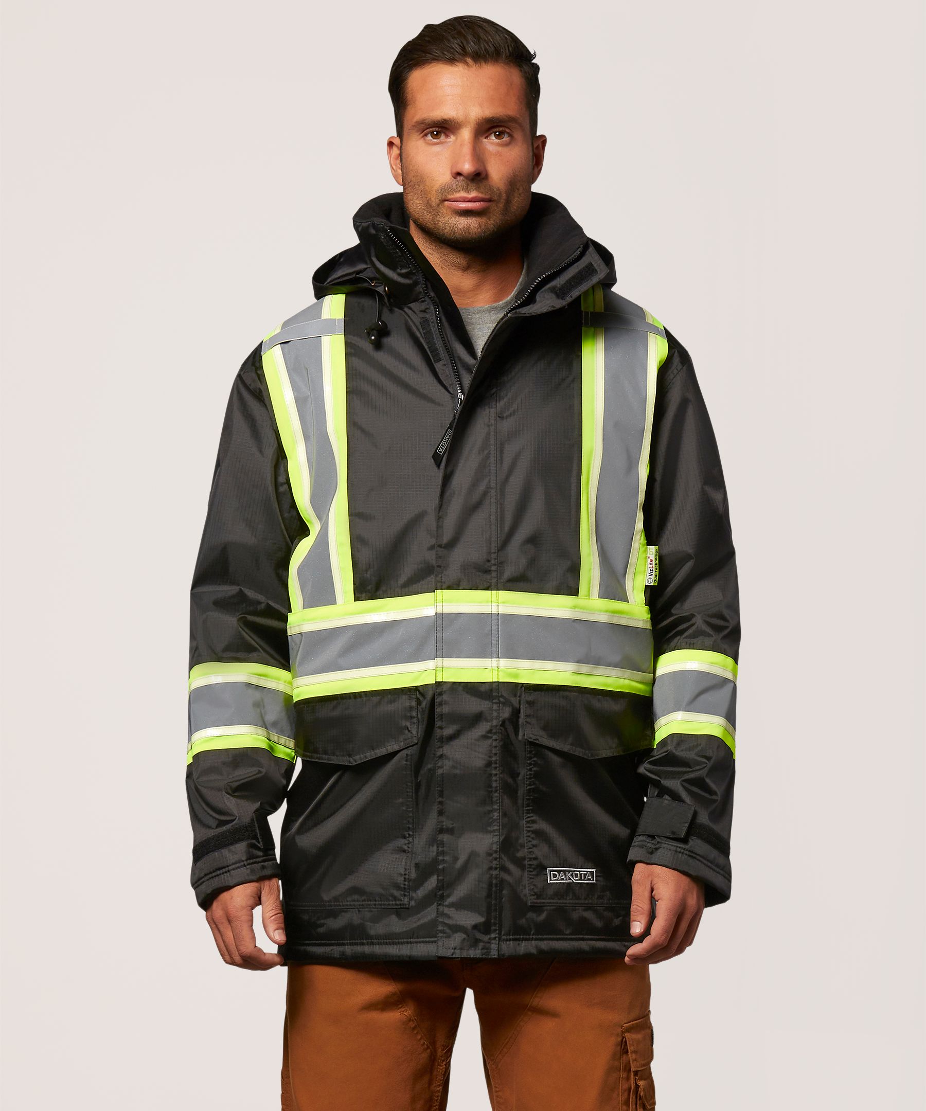 Dakota WorkPro Series Men's Class1 Hi Vis 300D T-Max Lined
