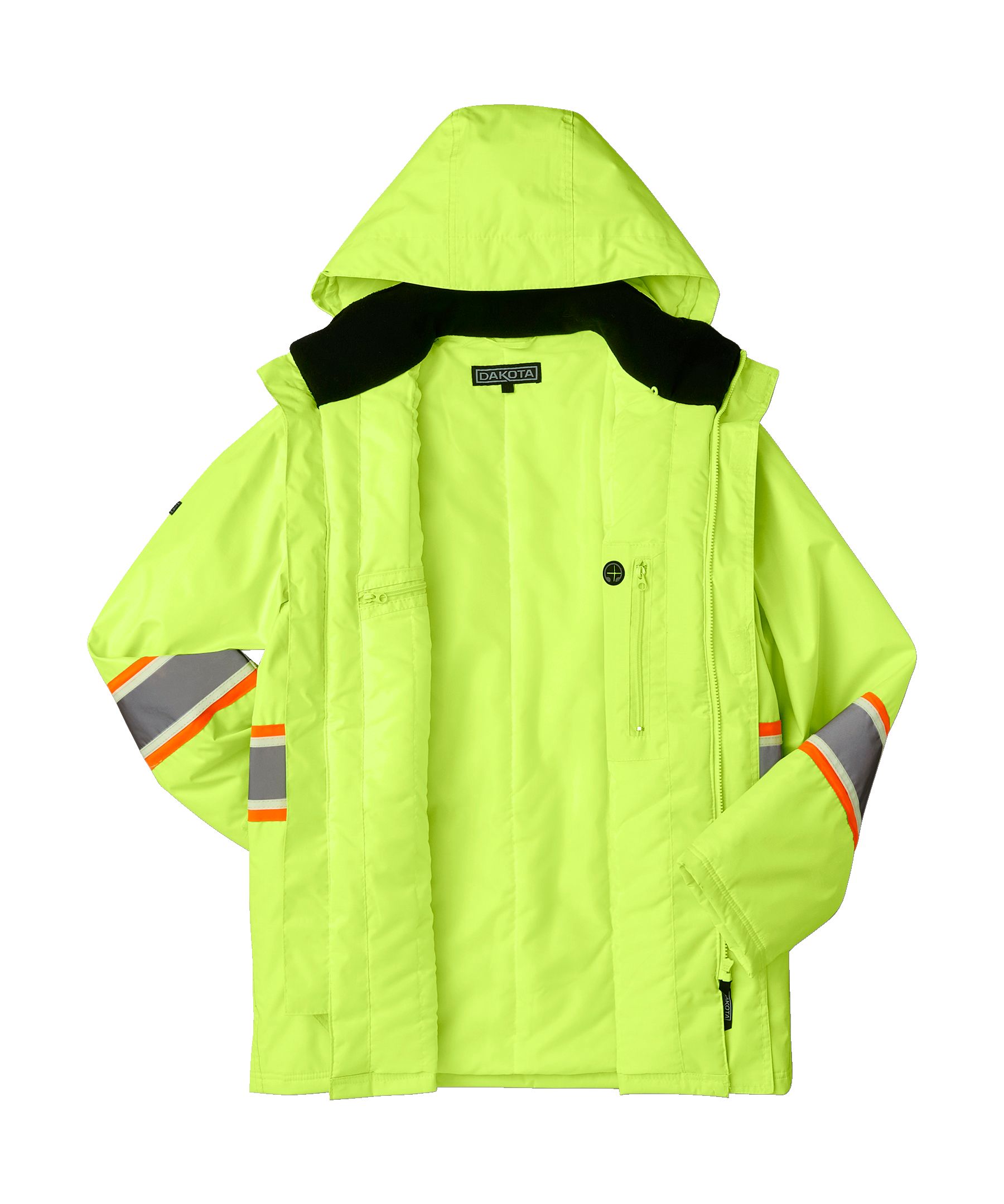 Dakota WorkPro Series Men's VizLite DT Class 2 T-Max Lined 150D Jacket