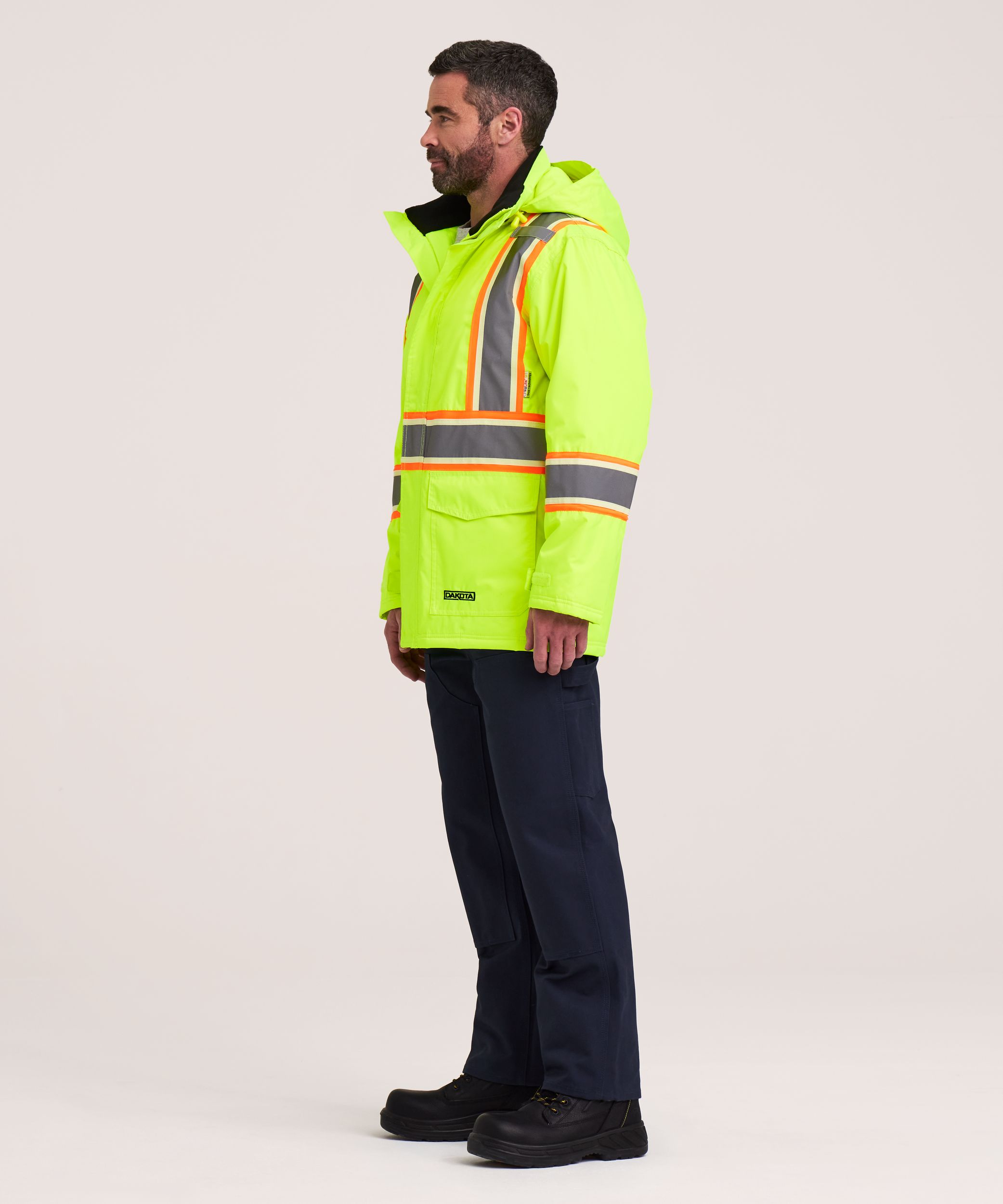 Dakota WorkPro Series Men's VizLite DT Class 2 T-Max Lined 150D Jacket