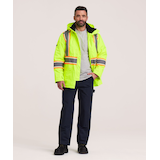 Dakota WorkPro Series Veste Vizlite DT 150D de catégorie&nbsp;2 à doublure T-Max pour hommes Front_Flat