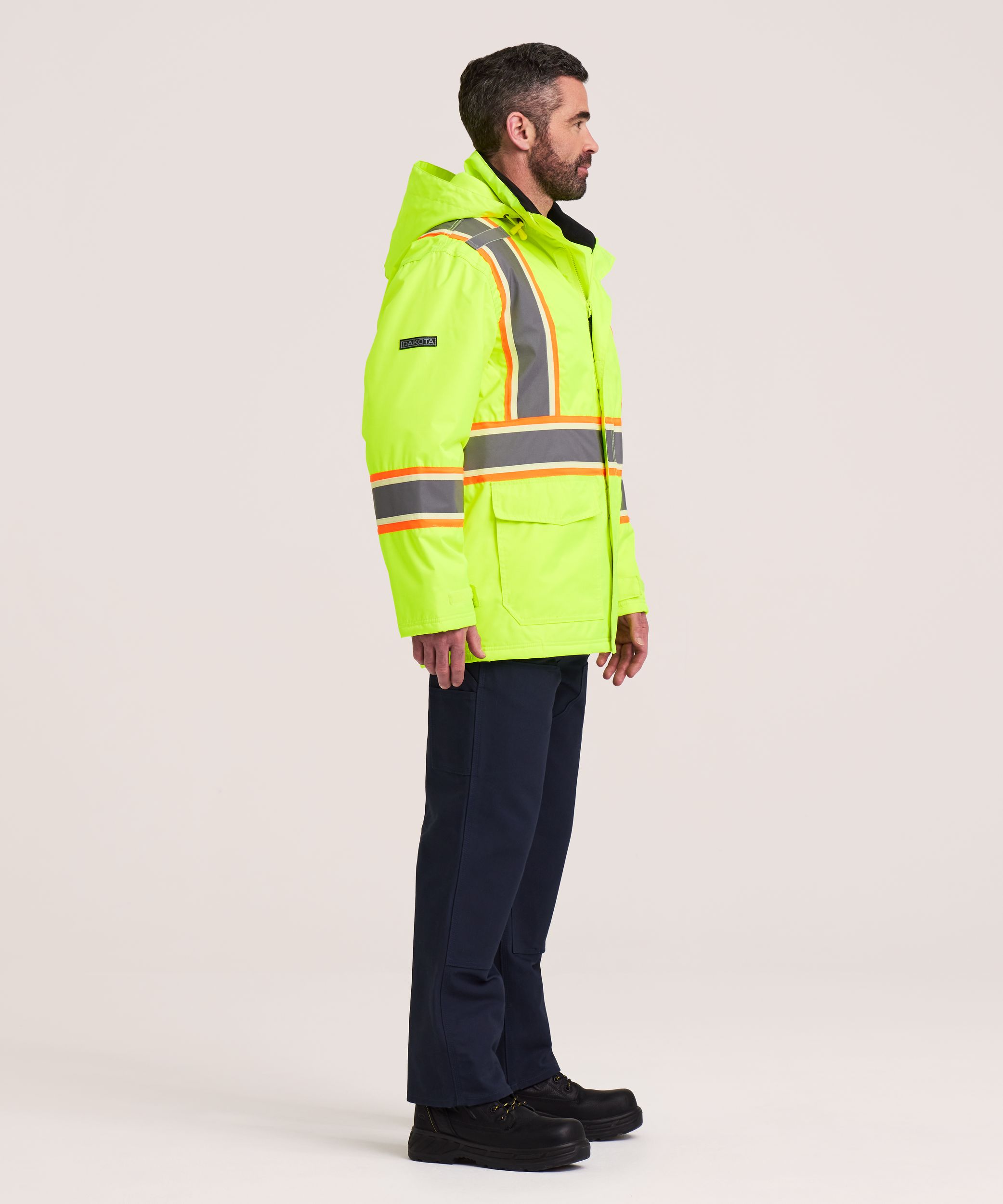 Dakota WorkPro Series Men's VizLite DT Class 2 T-Max Lined 150D Jacket