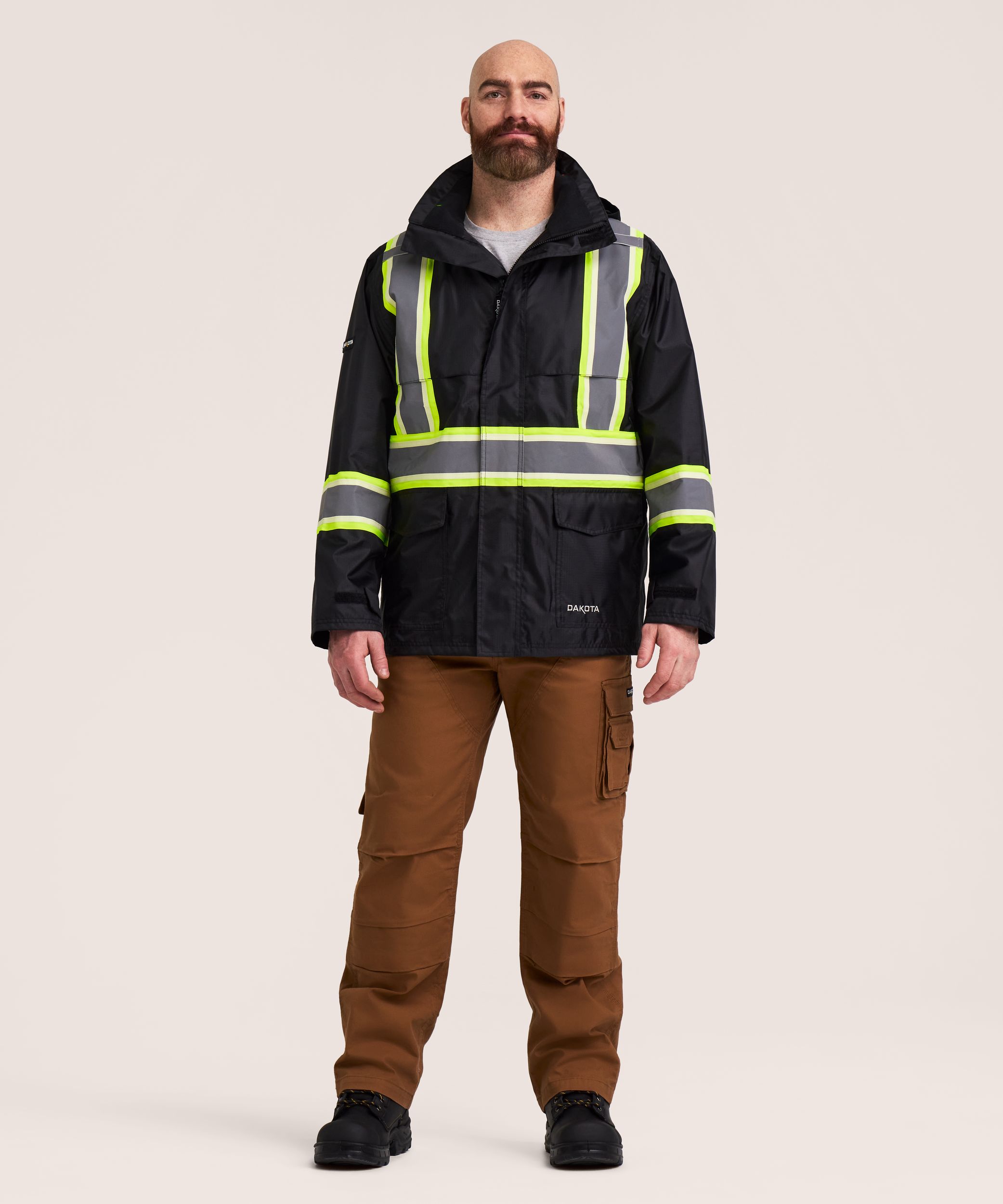 Dakota WorkPro Series Men's VizLite DT Class 1 150D Jacket
