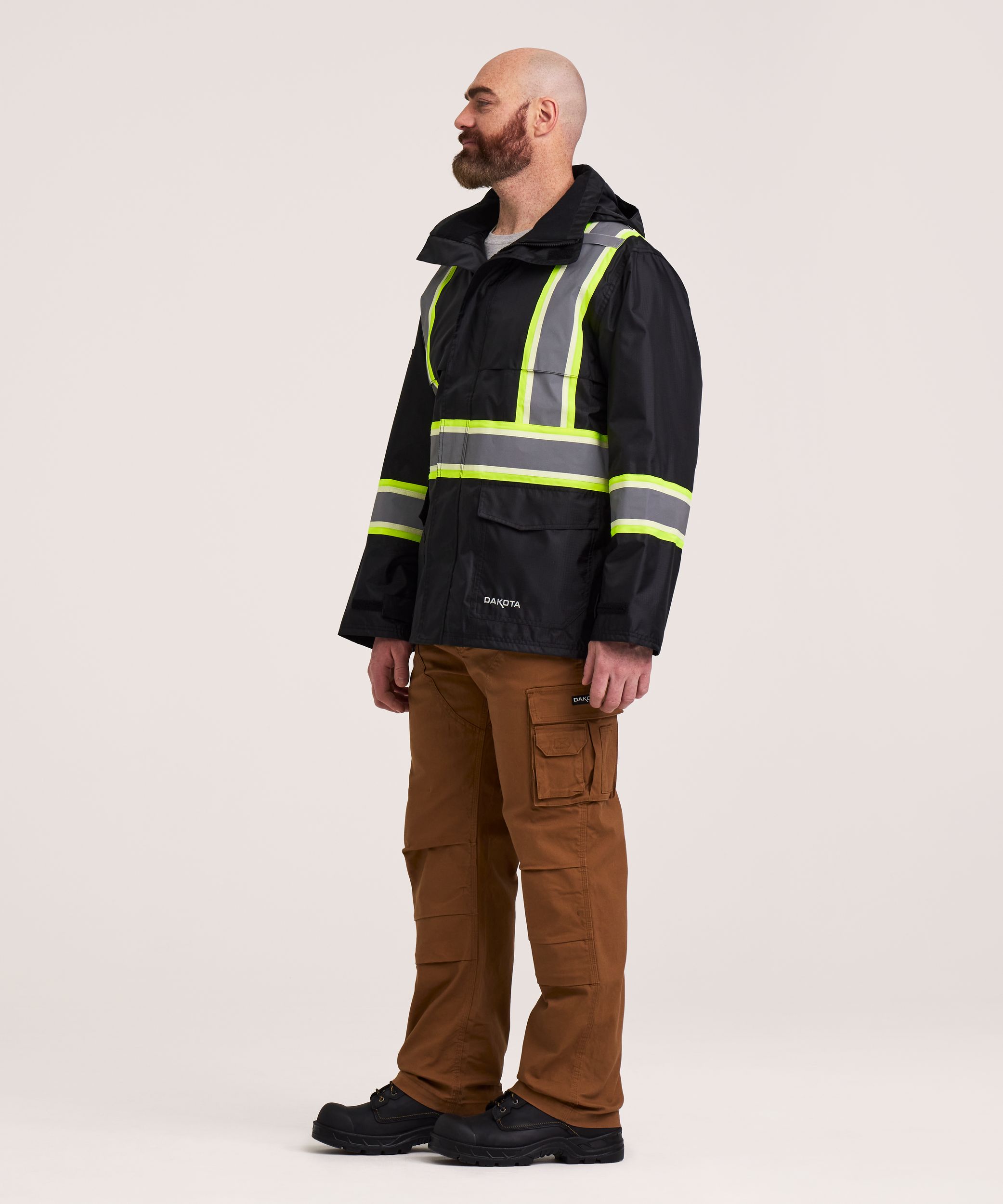 Dakota WorkPro Series Men's VizLite DT Class 1 150D Jacket