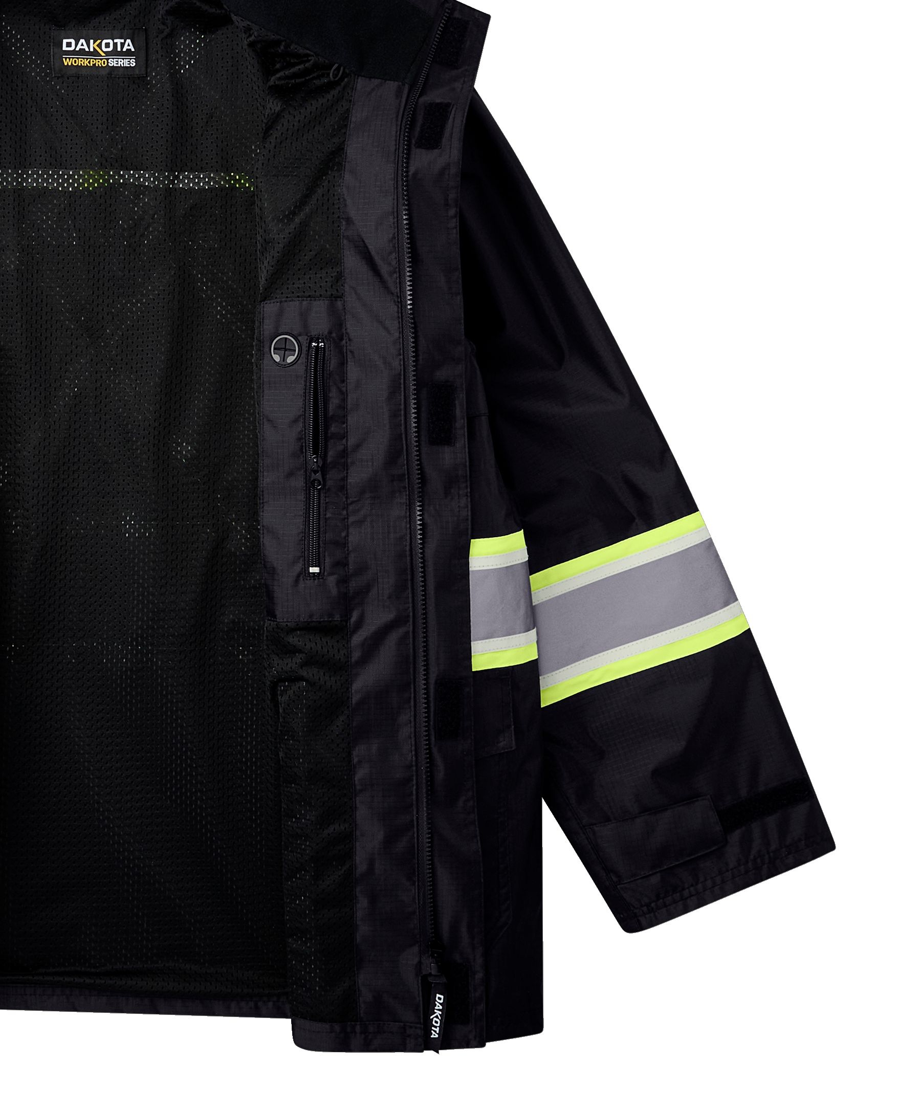 Dakota WorkPro Series Men's VizLite DT Class 1 150D Jacket