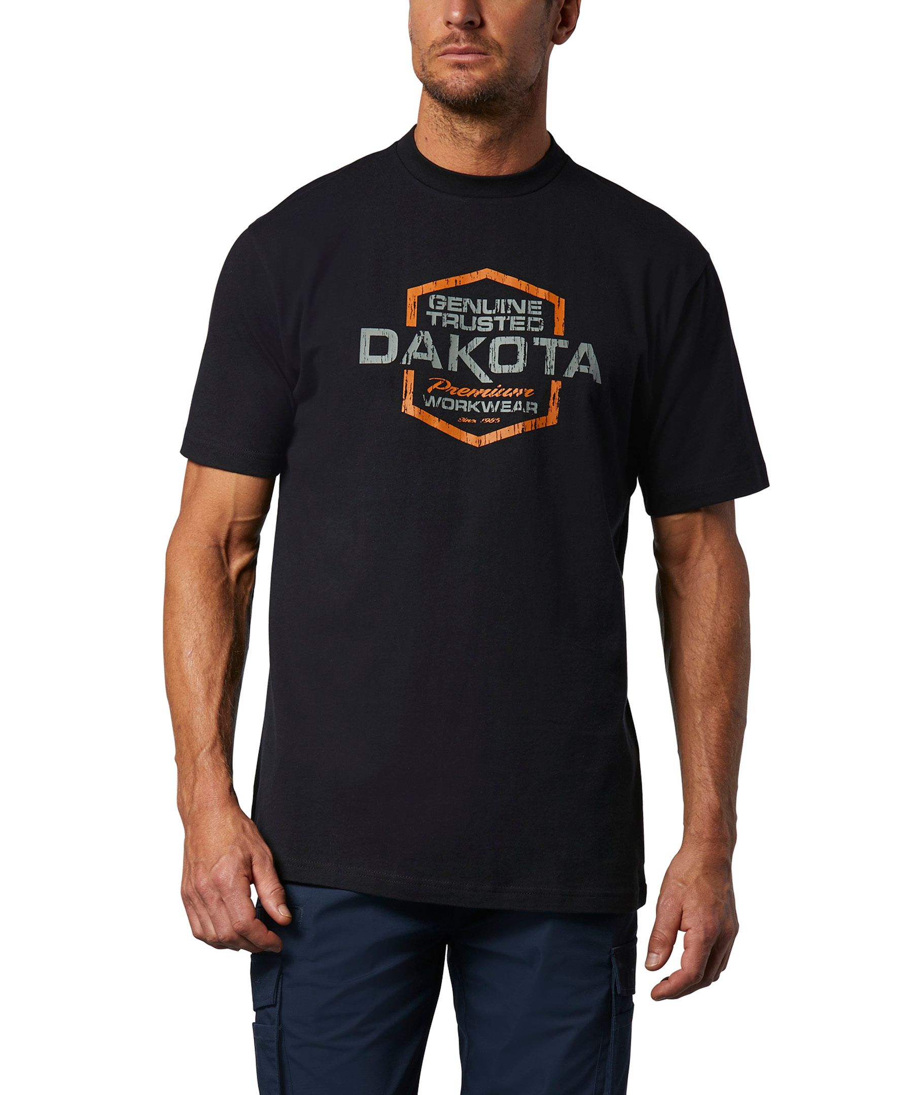 Dakota WorkPro Series Men's Short Sleeve Genuine Logo T-Shirt