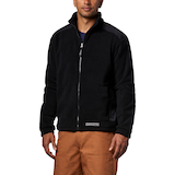 Veste de luxe en molleton solaire avec glissière pleine longueur pour hommes Front_Angled_Left
