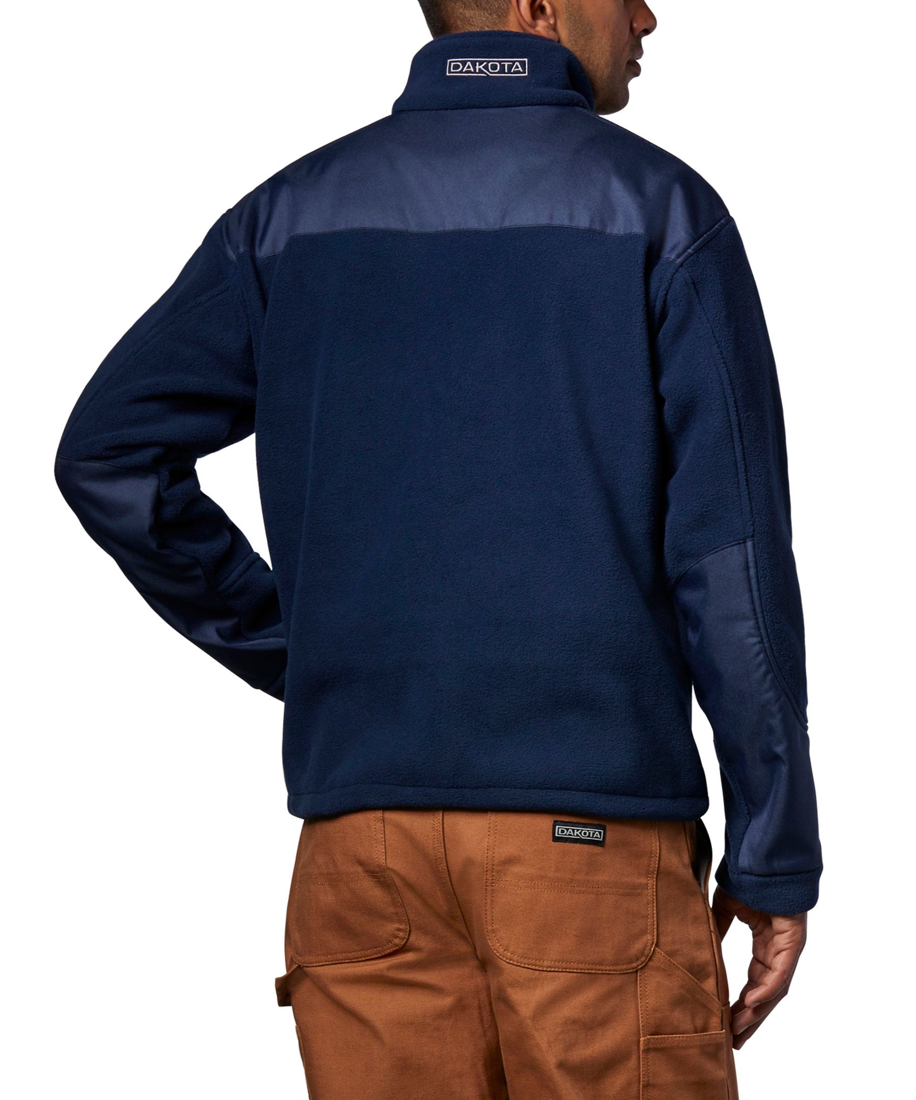 Dakota WorkPro Series Men's Deluxe Solar Full Zip Fleece Jacket
