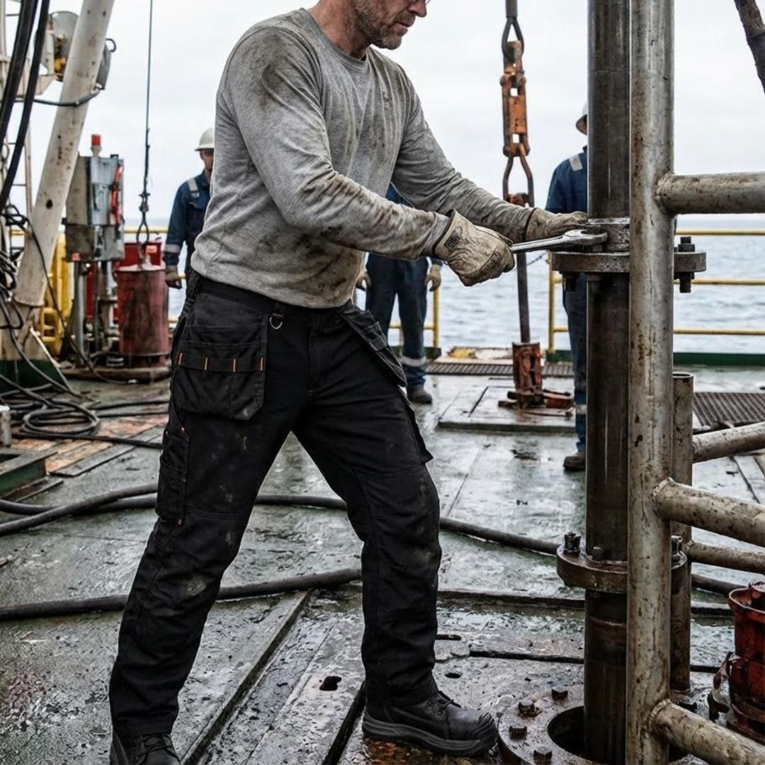 Helly Hansen Workwear Men's Oxford Lightweight Cotton Polyester Construction Pants