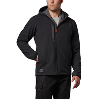 Helly Hansen Workwear Men's Kensington Hooded Water Resistant Softshell Jacket Front_Angled_Right
