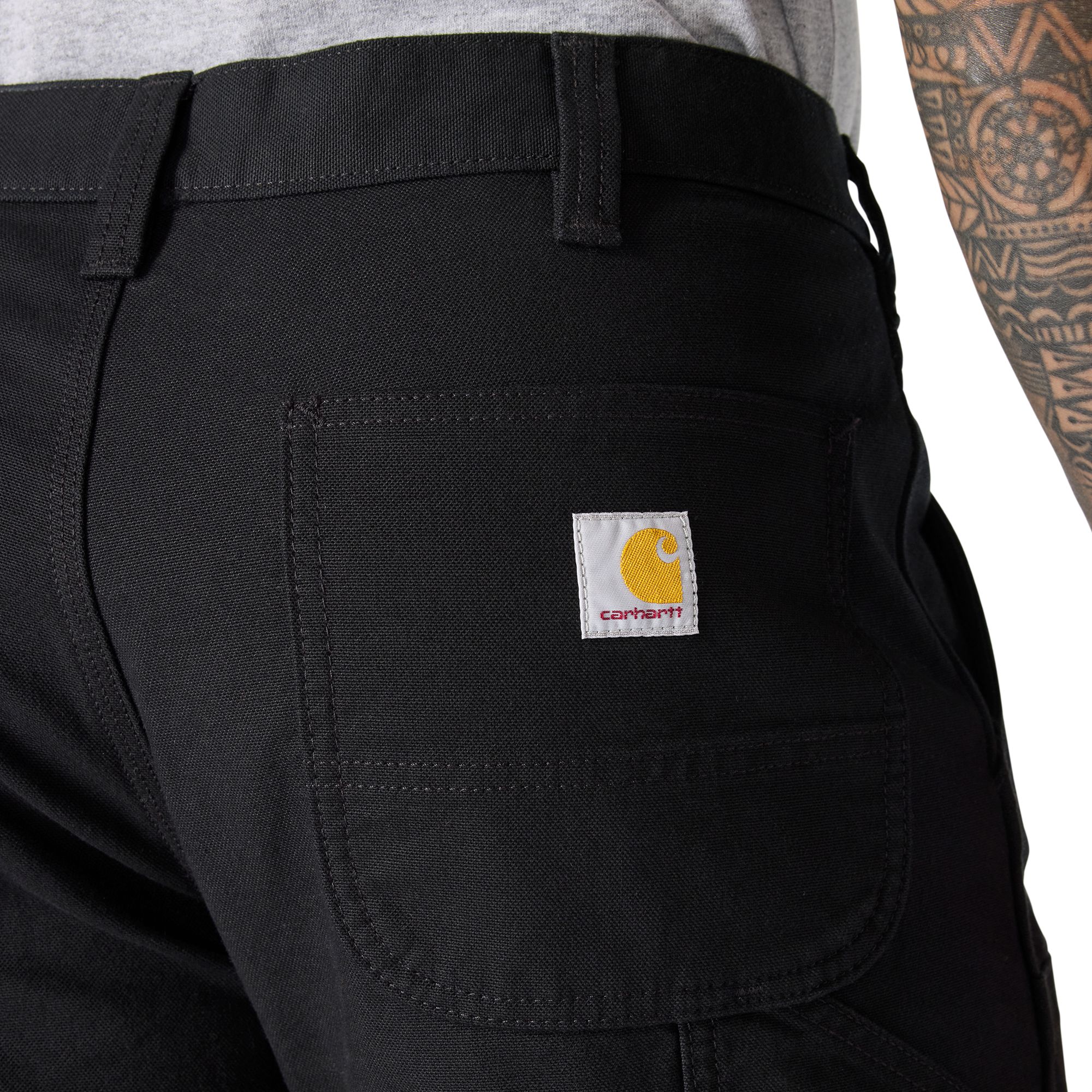 Carhartt Men's Relaxed Straight Rugged Flex® Duck Double-Front Dungarees