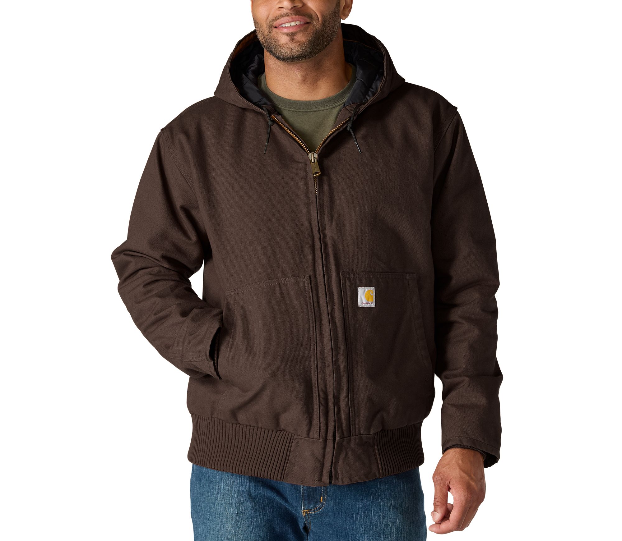 Carhartt Men's Loose Fit Washed Duck Insulated Active Jacket