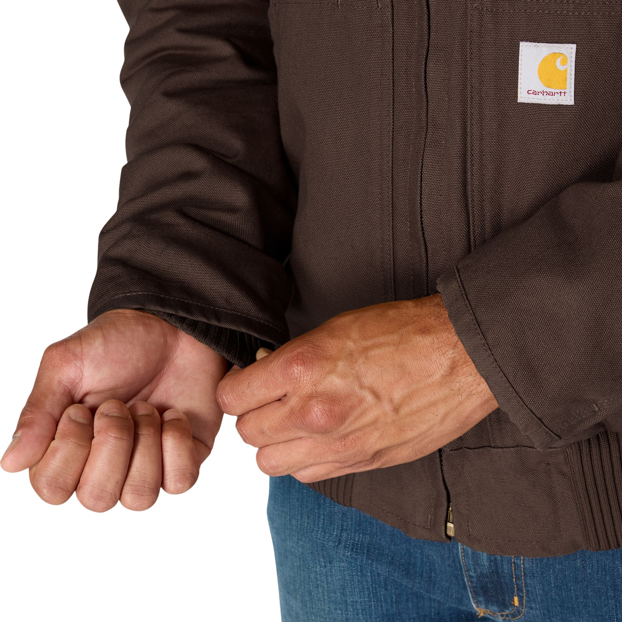 Carhartt Men's Loose Fit Washed Duck Insulated Active Jacket