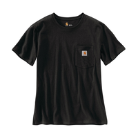 Carhartt Women's Loose Fit Pocket T-Shirt Front_Flat