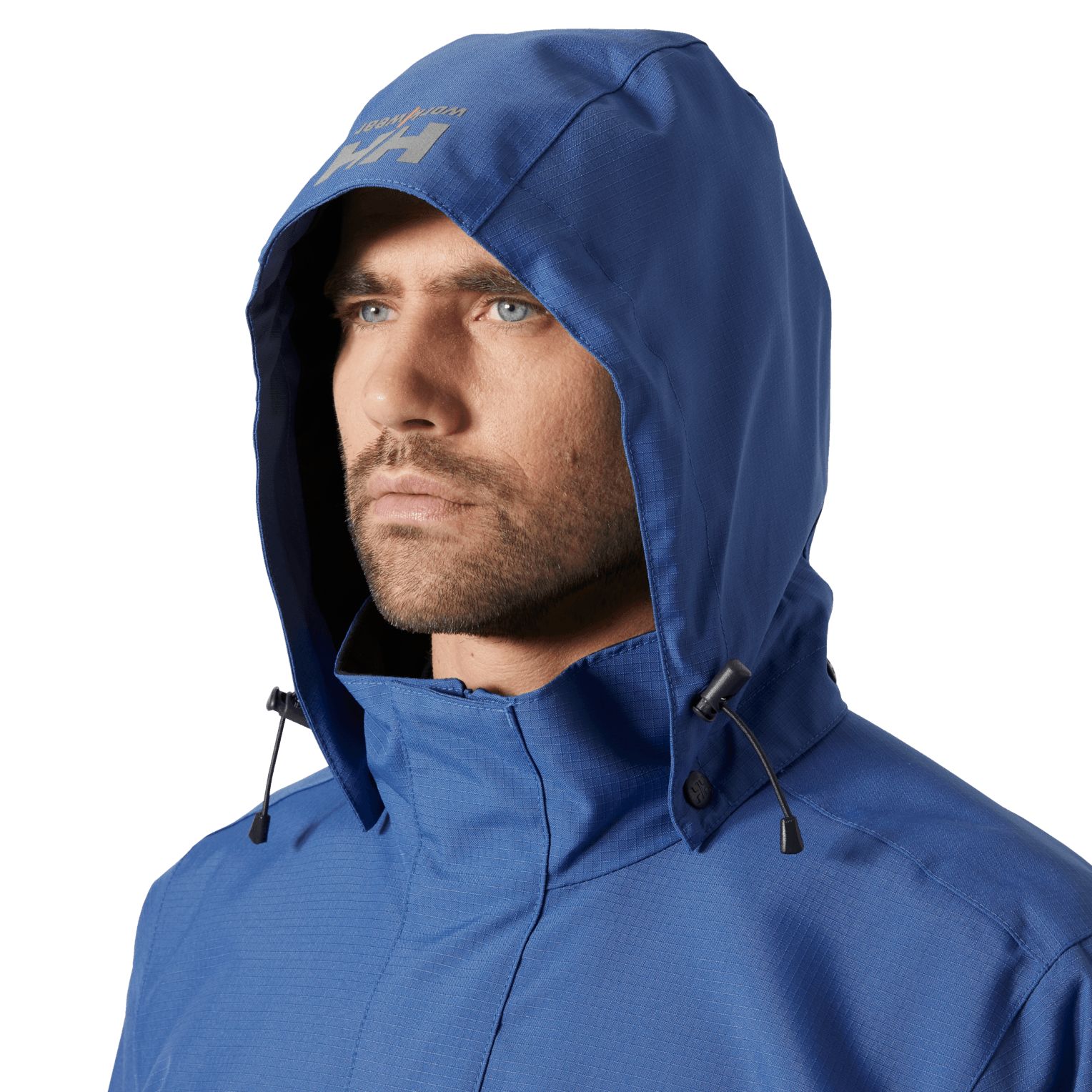 Helly Hansen Workwear Men's Oxford Waterproof Shell Jacket with Detachable Hood