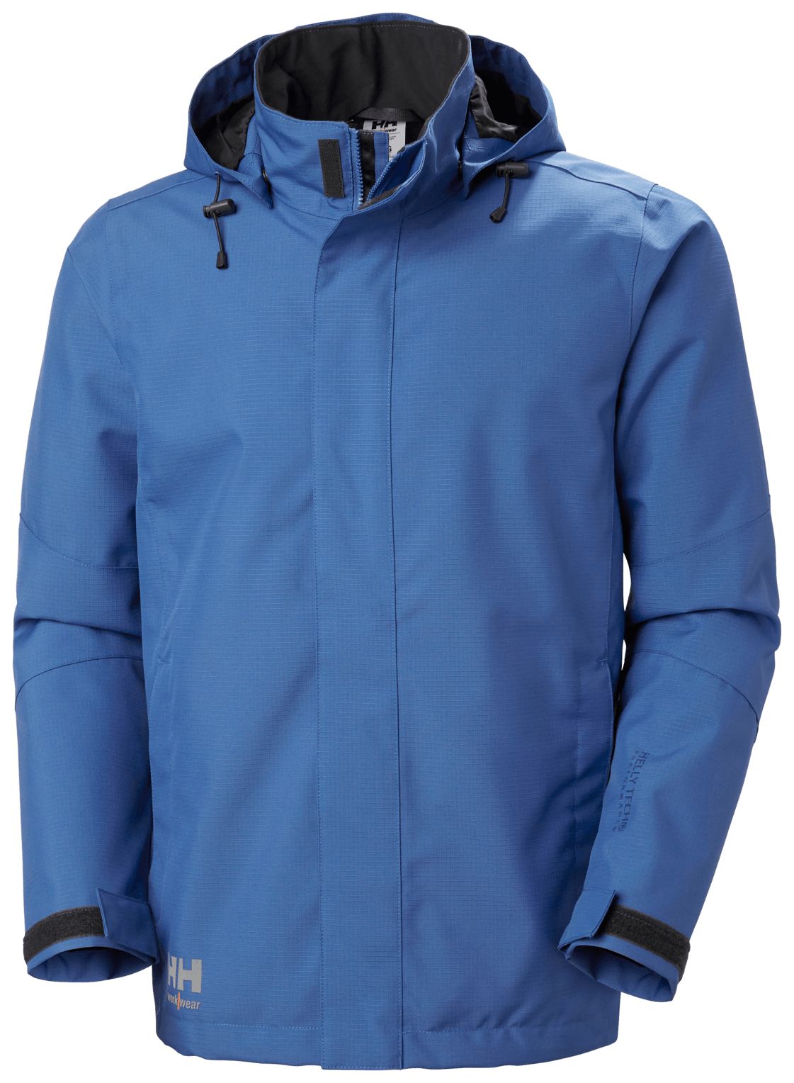 Helly Hansen Workwear Men's Oxford Waterproof Shell Jacket with Detachable Hood