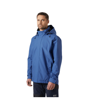 Veste protectrice Helly Hansen Workwear à extérieur étanche à l’eau et à capuche amovible, pour hommes, Oxford