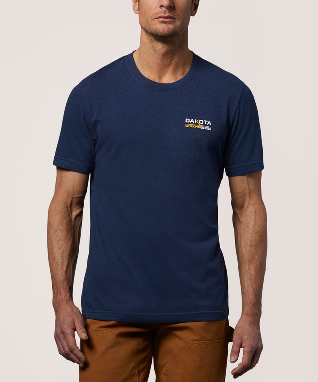 Dakota WorkPro Series Men's Tire-Toi Une Bûche T-Shirt Front_Flat