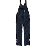 Carhartt Men's R01 Cotton Duck Bib Overalls Front_Flat