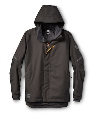 Helly Hansen Workwear Kensington Veste d'hiver isolée avec capot amovible pour homme