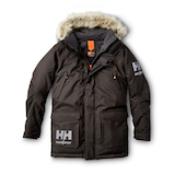 Helly Hansen Workwear Men's Bifrost High Performance Waterproof Insulated Winter Parka Jacket Front_Flat