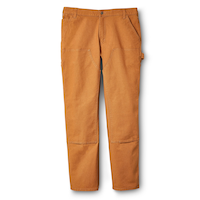 Carhartt Men's Relaxed Straight Rugged Flex® Duck Double-Front Dungarees Front_Flat