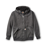 Chandail à capuche Carhartt doublé hydrofuge et isotherme en molleton d’épaisseur moyenne pour hommes Front_Flat