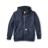 Chandail à capuche Carhartt doublé hydrofuge et isotherme en molleton d’épaisseur moyenne pour hommes Front_Flat