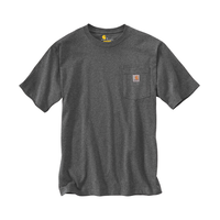 T-shirt de travail avec poche pour hommes, Carhartt Front_Flat