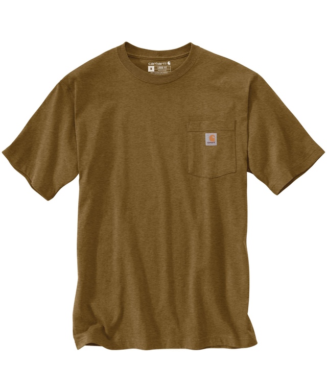 T-shirt de travail à coupe ample avec poche pour hommes, Carhartt