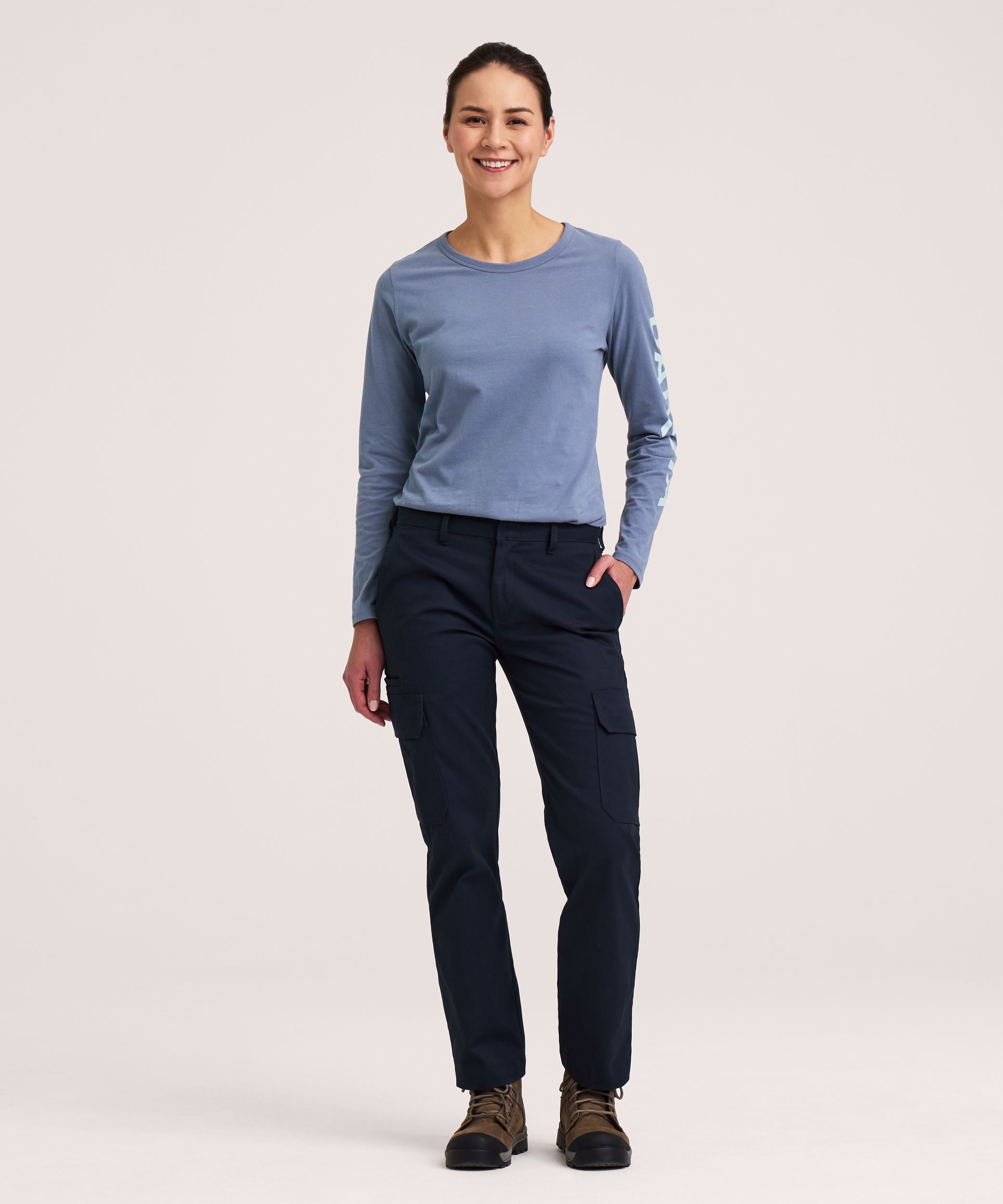 Dakota WorkPro Series Women's Stretch Poly/Cotton Cargo Work Pants