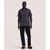 Chemise de travail à manches courtes en poly-coton extensible et à devant boutonné pour hommes, Dakota Workpro Series Front_Flat