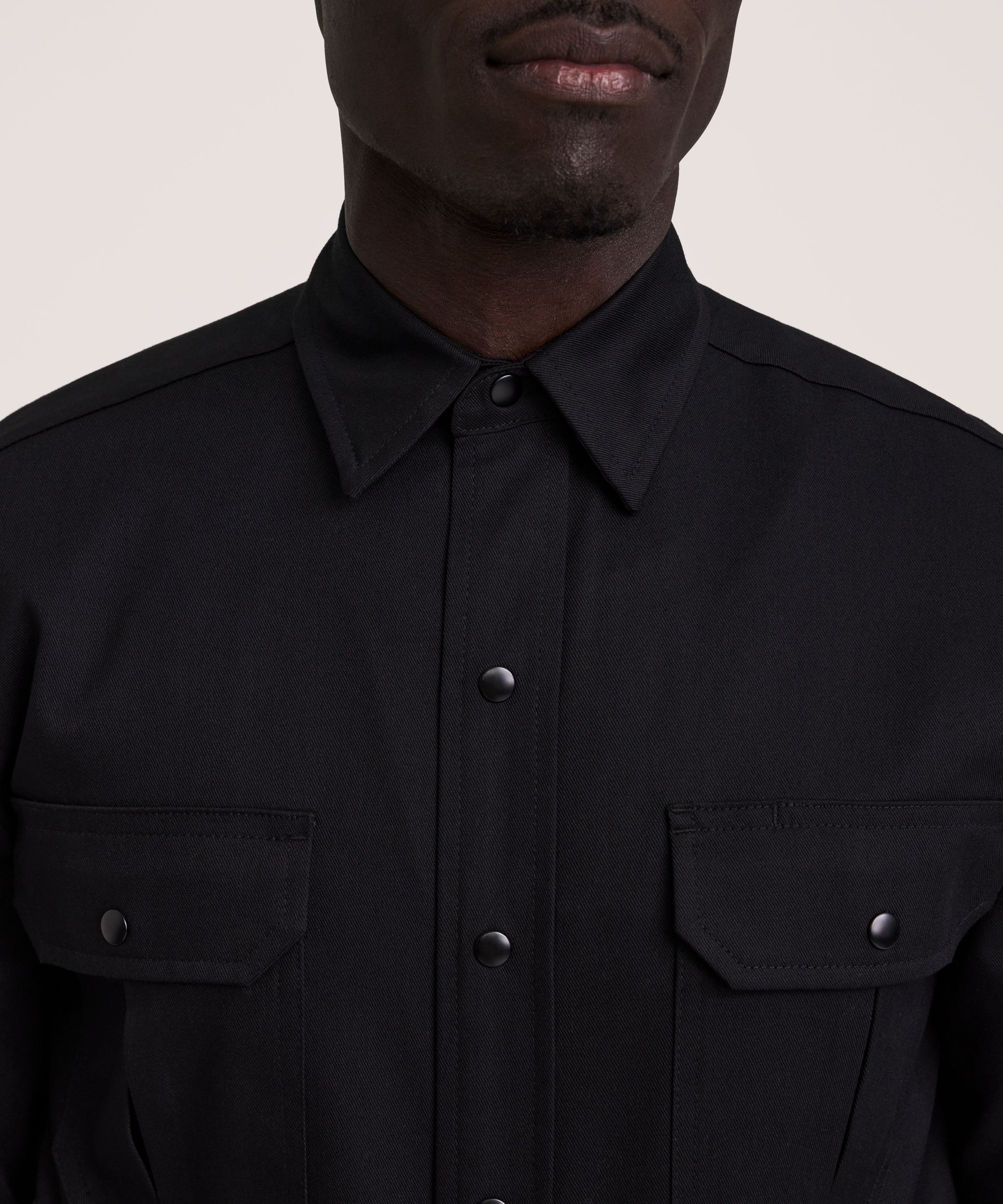 Dakota WorkPro Series Men's Snap Front Stretch Poly Cotton Long Sleeve Work Shirt