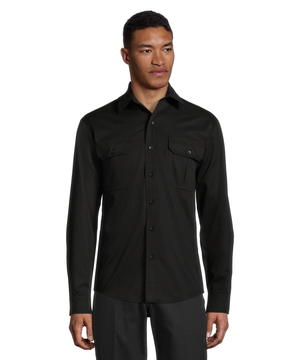 Dakota WorkPro Series Men's Button Front Stretch Poly Cotton Long Sleeve Work Shirt