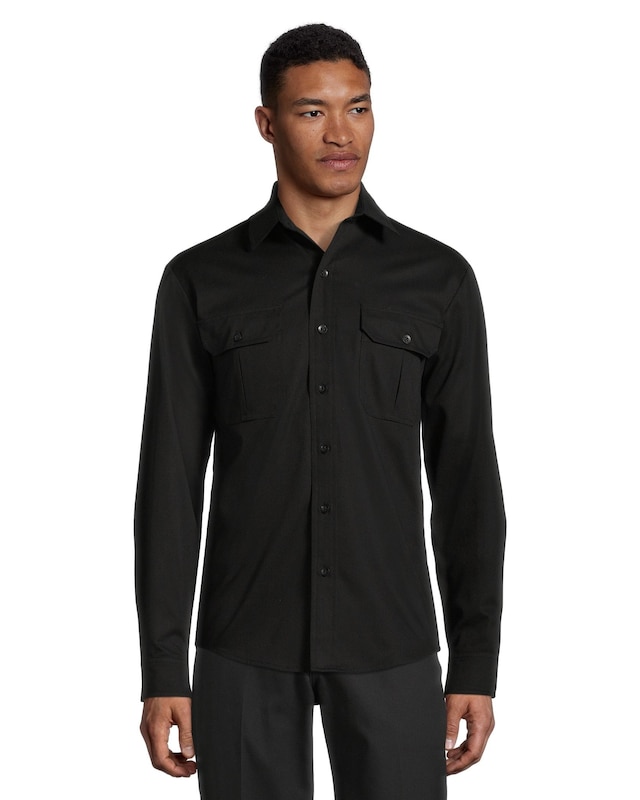 Dakota WorkPro Series Men's Button Front Stretch Poly Cotton Long