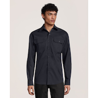 Dakota WorkPro Series Men's Button Front Stretch Poly Cotton Long Sleeve Work Shirt
