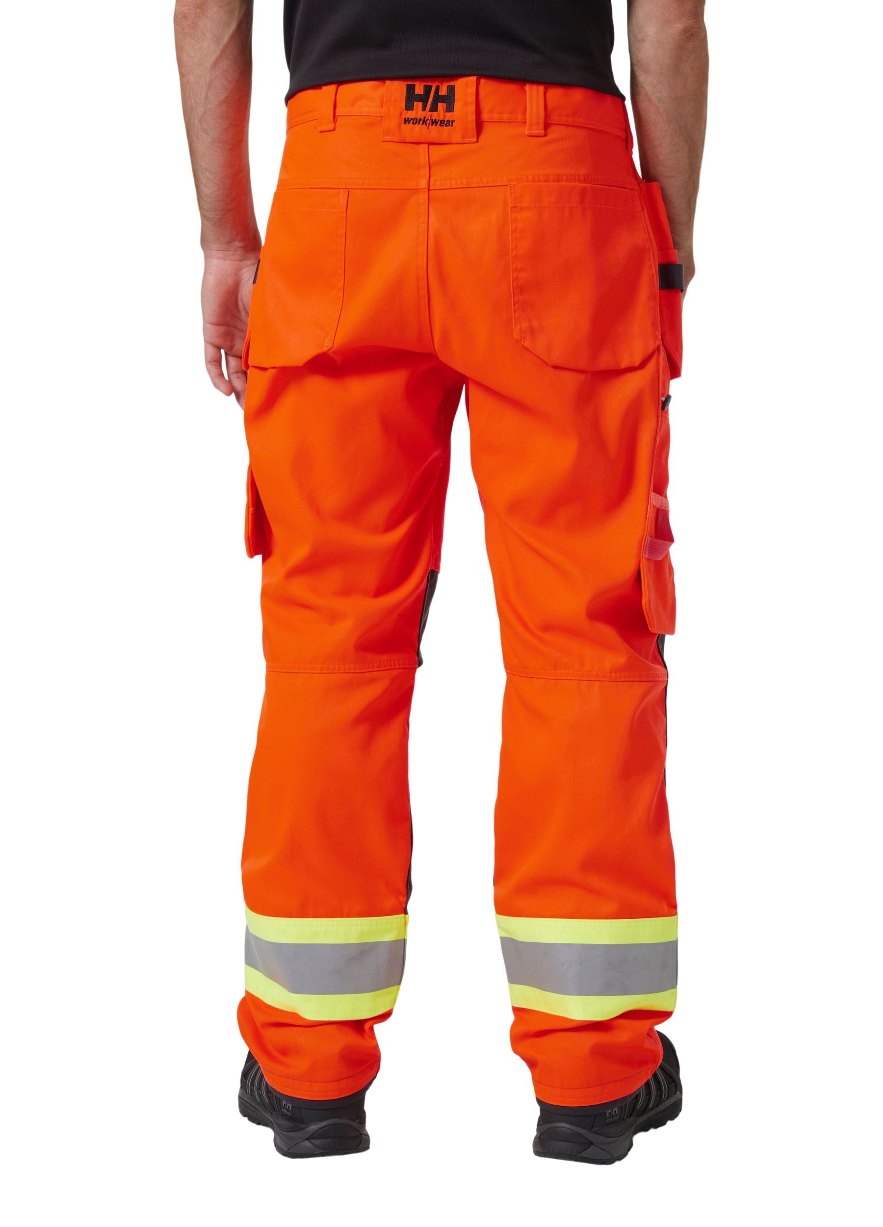 Helly Hansen Workwear Men's Alta Hi-Vis Mid Rise Construction Work Pants