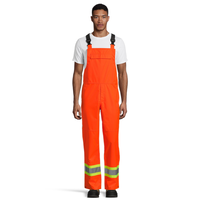 Helly Hansen Workwear Men's Alta Shell Bib Overall With 4 Inch Reflective Tape