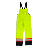 Helly Hansen Workwear Men's Alta Shell Bib Overall With 4 Inch Reflective Tape Front_Flat