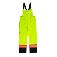 Salopette protectrice Helly Hansen Workwear avec ruban réfléchissant de 4&nbsp;po pour hommes, Alta Front_Flat