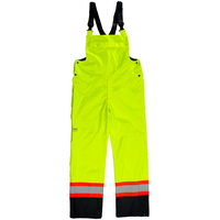 Salopette protectrice Helly Hansen Workwear avec ruban réfléchissant de 4 po pour hommes, Alta Front_Flat