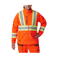 Helly Hansen Workwear Men's Alta Hi Vis Softshell Safety Jacket