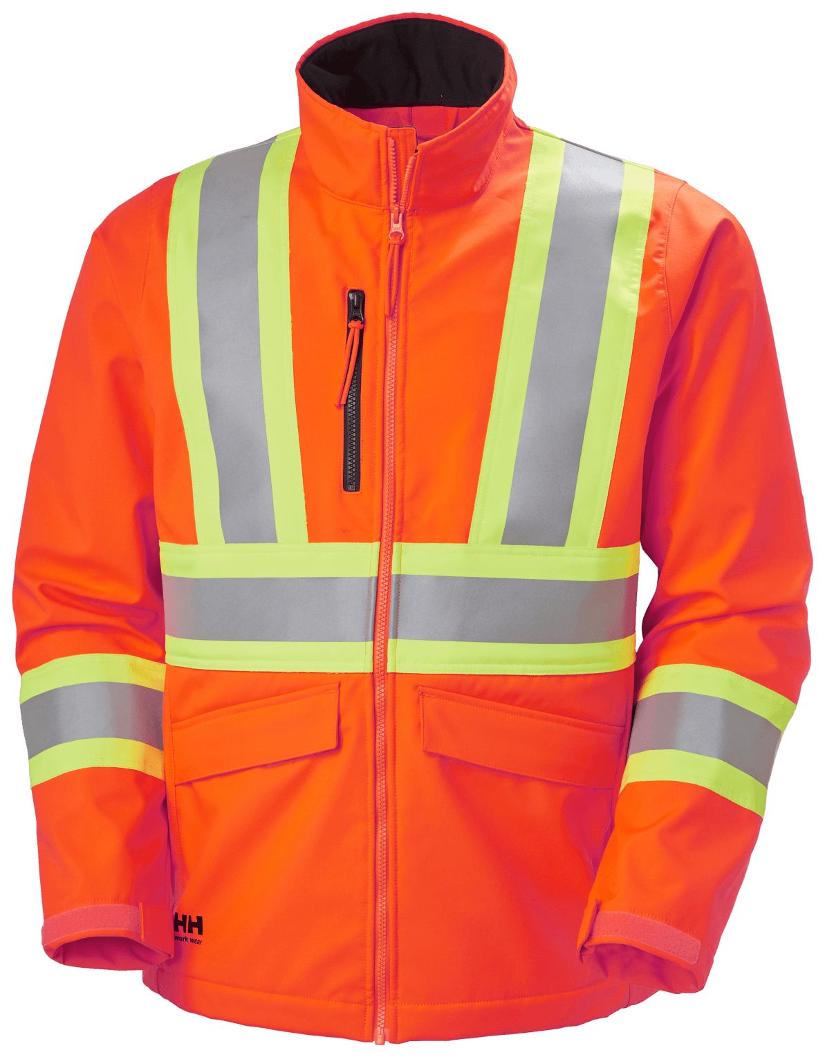 Helly Hansen Workwear Men's Alta Hi Vis Softshell Safety Jacket
