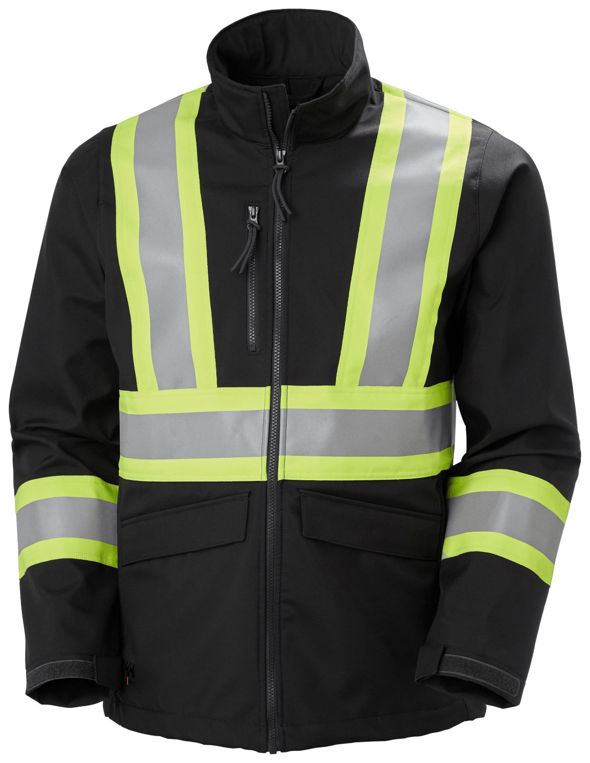 Helly Hansen Workwear Men's Alta Hi Vis Softshell Safety Jacket