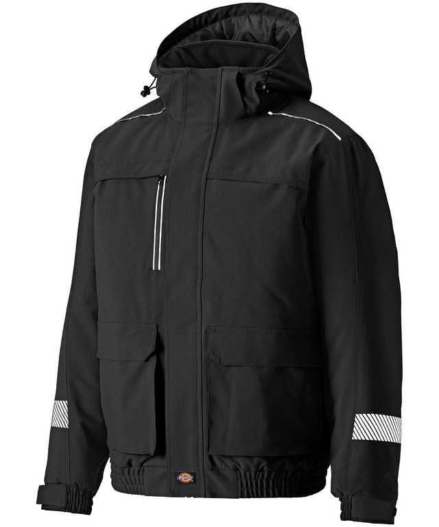 Veste de travail d'hiver Dickies étanche à l'eau pour hommes Front_Angled_Left