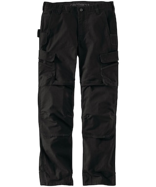 Carhartt Men's Rugged Flex Steel Mid Rise Cargo Work Pants - Black