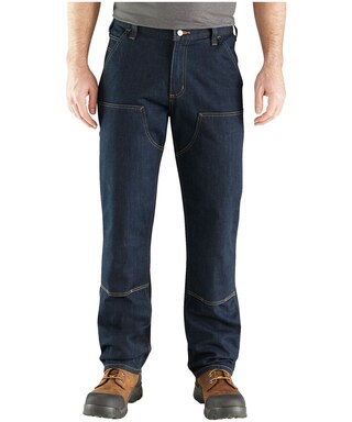 Carhartt Relaxed Dunes de denim dentées droites Flex® à double face pour homme