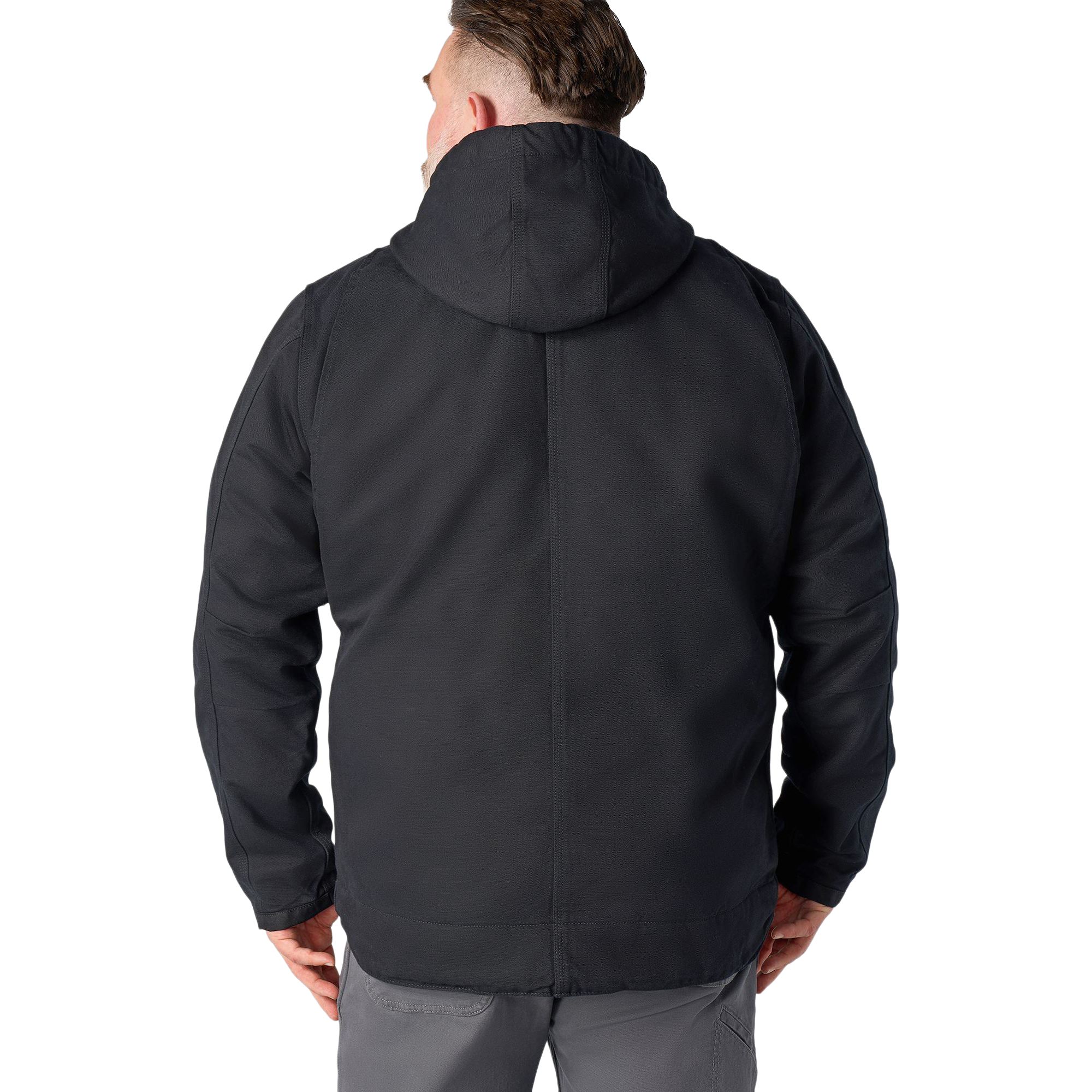 Carhartt Men's Washed Sherpa Lined Duck Utility Jacket