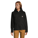 Carhartt Women's Washed Cotton Duck Sherpa Lined Jacket Front_Flat