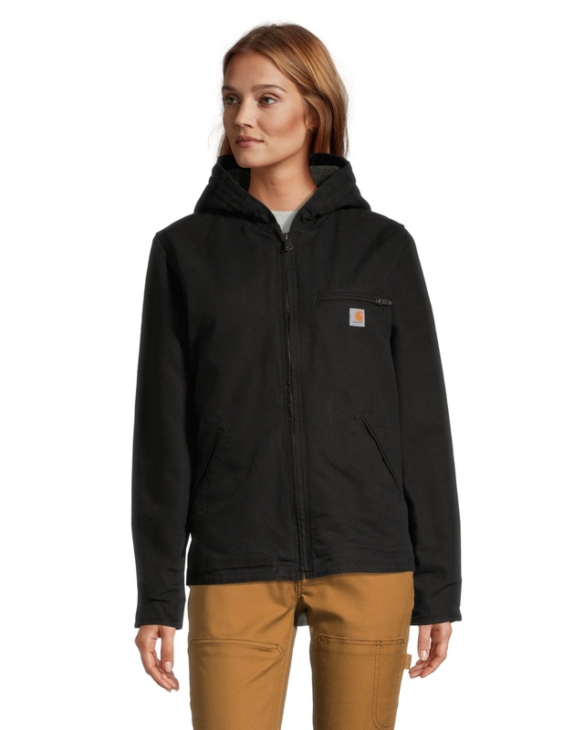 Carhartt Women's Washed Cotton Duck Sherpa Lined Jacket