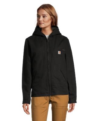 Carhartt Women's Washed Cotton Duck Sherpa Lined Jacket